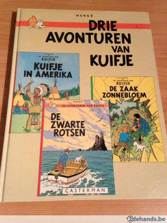 Drie avonturen van Kuifje, Enlèvement ou Envoi, Utilisé