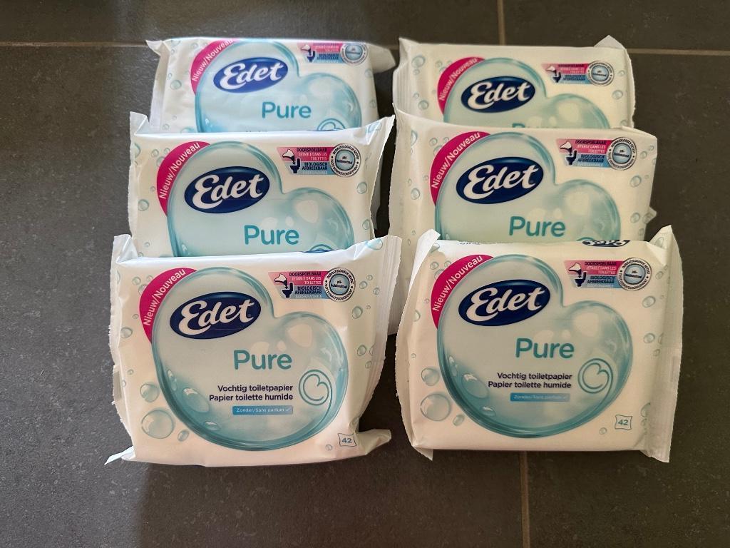Edet vochtig toiletpapier, Ophalen of Verzenden, Nieuw, Overige typen