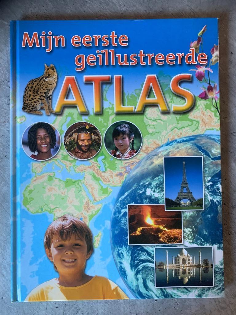 Mijn eerste geïllustreerde atlas., Boeken, Atlassen en Landkaarten, Ophalen, Overige atlassen, Zo goed als nieuw, Wereld