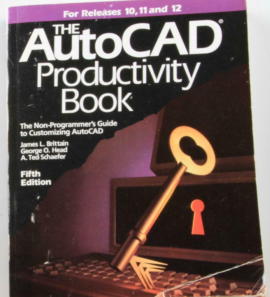 The Autocad productivity book foor rel 10,11&12, Enlèvement ou Envoi, Utilisé, Logiciel