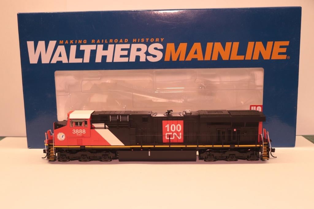 Walthers Mainline GE ES44AC CN 3888 - H0 1/87 DCC Sound, Overige merken, Ophalen of Verzenden, Zo goed als nieuw, Gelijkstroom
