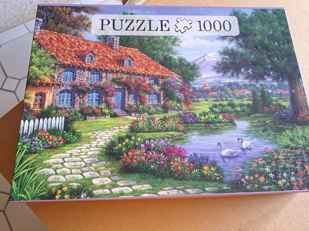 Puzzle de 1000 pièces, Enlèvement, Puzzle