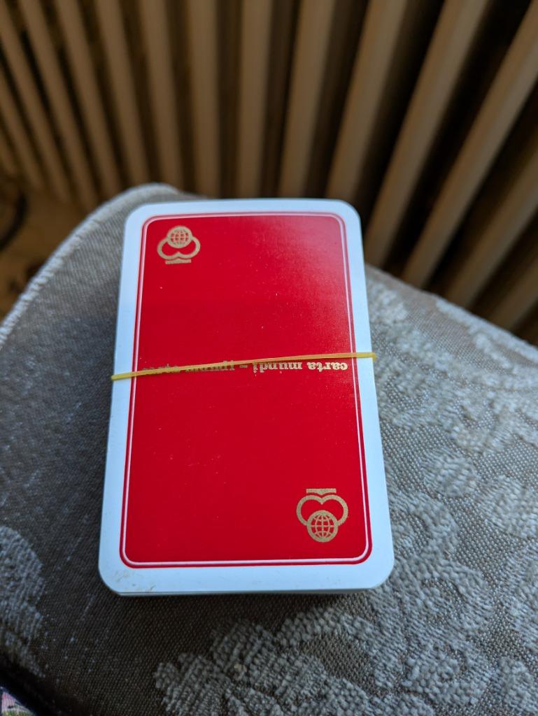 Carta Mundi speelkaarten, Verzamelen, Ophalen of Verzenden, Gebruikt, Speelkaart(en)