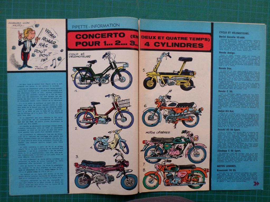 Honda - Suzuki...etc...- article illustré - 1970, Ophalen of Verzenden, Gebruikt, Overige typen