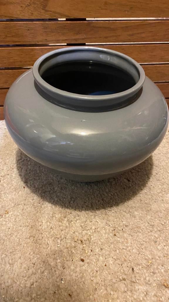 Pot gris pour plantes /fleurs, Ophalen of Verzenden, Zo goed als nieuw