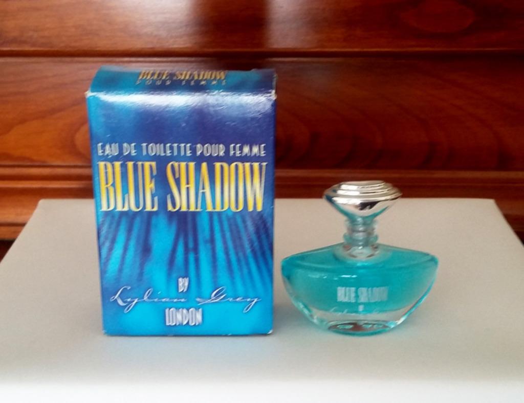 SUPERBE Miniature parfum London Blue Shadow de Lylian Grey 5, Envoi, Neuf, Miniature, Plein