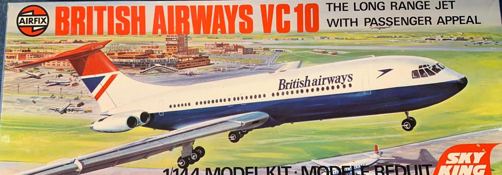 VC10 Airfix 1:144 British airways kit Airfix Skyking, Hobby en Vrije tijd, Ophalen of Verzenden, Zo goed als nieuw