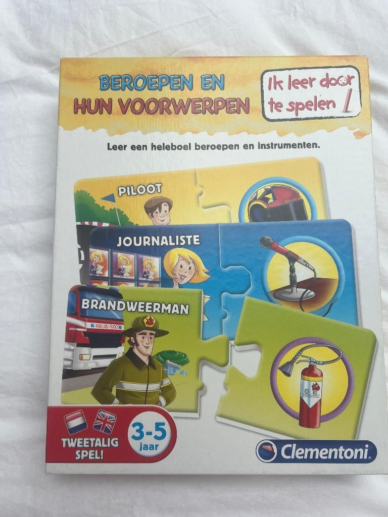 Beroepen en hun voorwerpen van Clemntoni, Ophalen, Zo goed als nieuw, Taal en Lezen