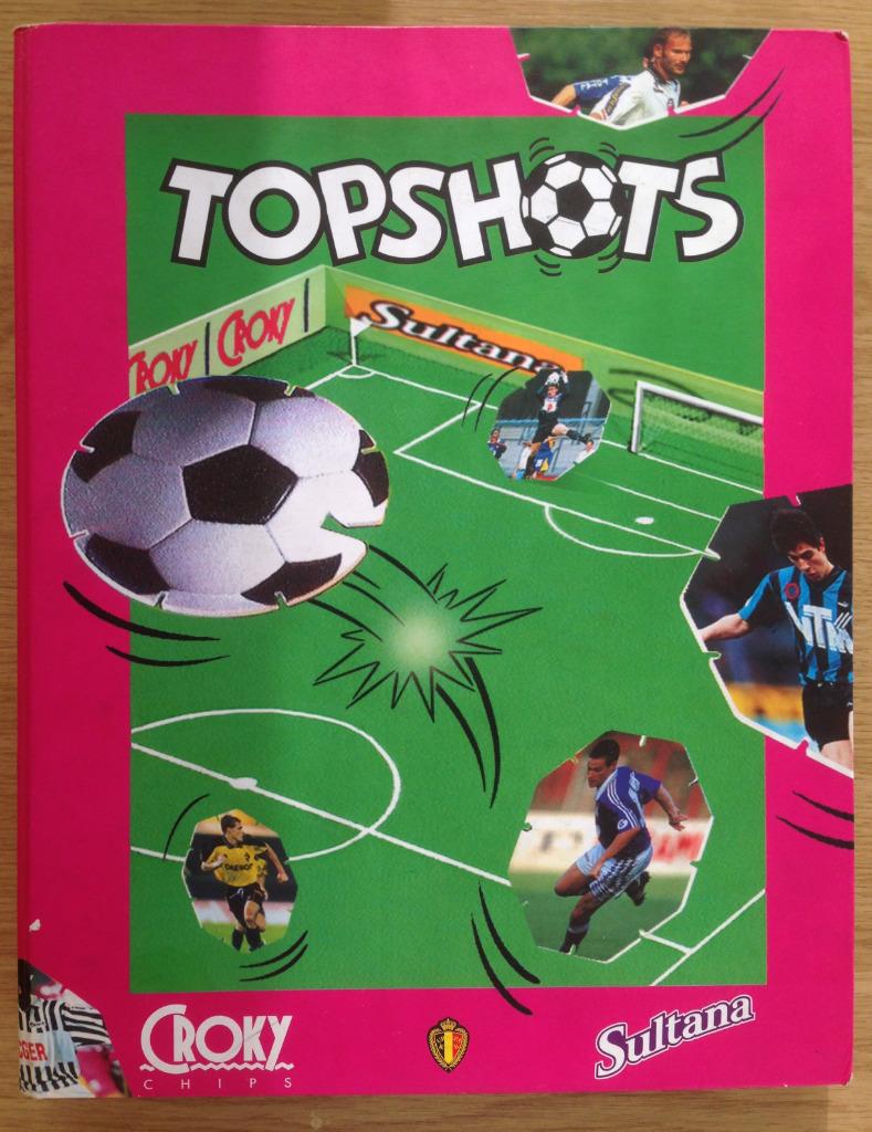 Flippo's Topshots Voetbal competitie 1995-1996, Ophalen, Map, Album of Poster, Met verzamelmap(pen)