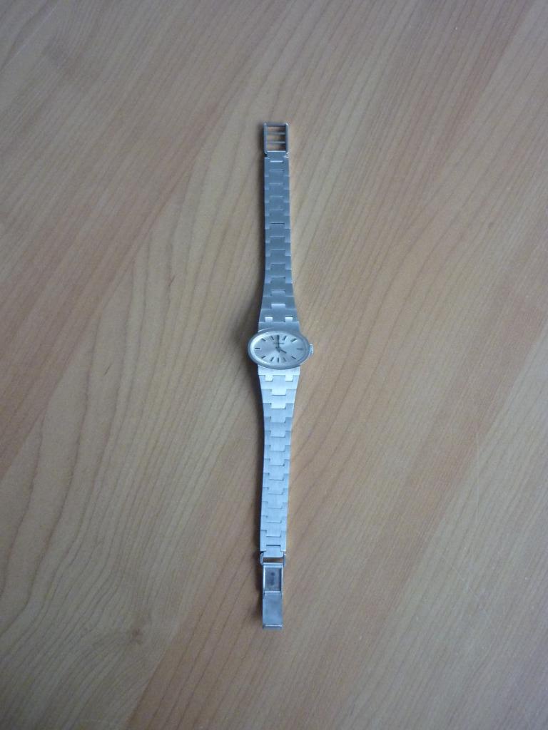 Zilverkleurig doublé automatisch mechanisch horloge Dugena, Handtassen en Accessoires, Horloges | Dames, Ophalen of Verzenden