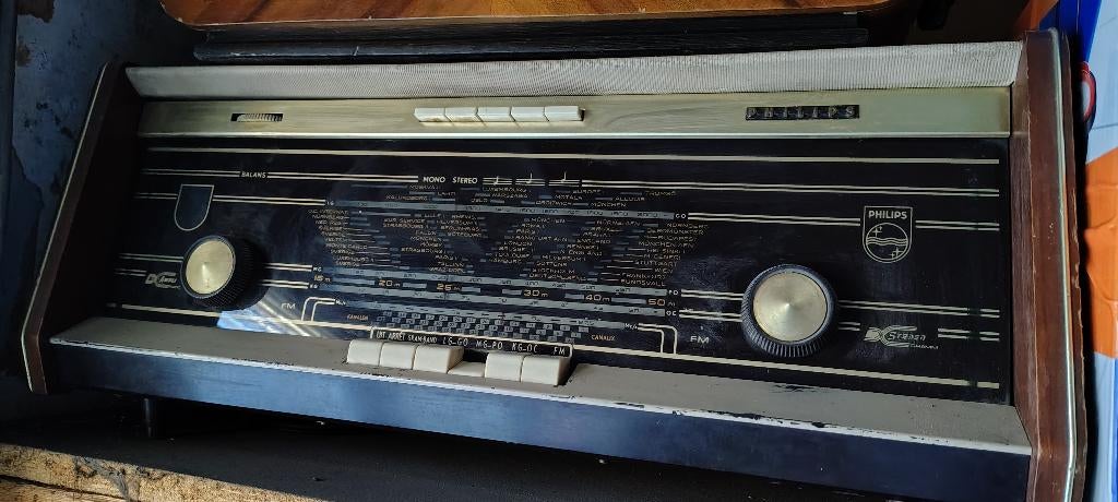 radio ancienne Philips, Enlèvement