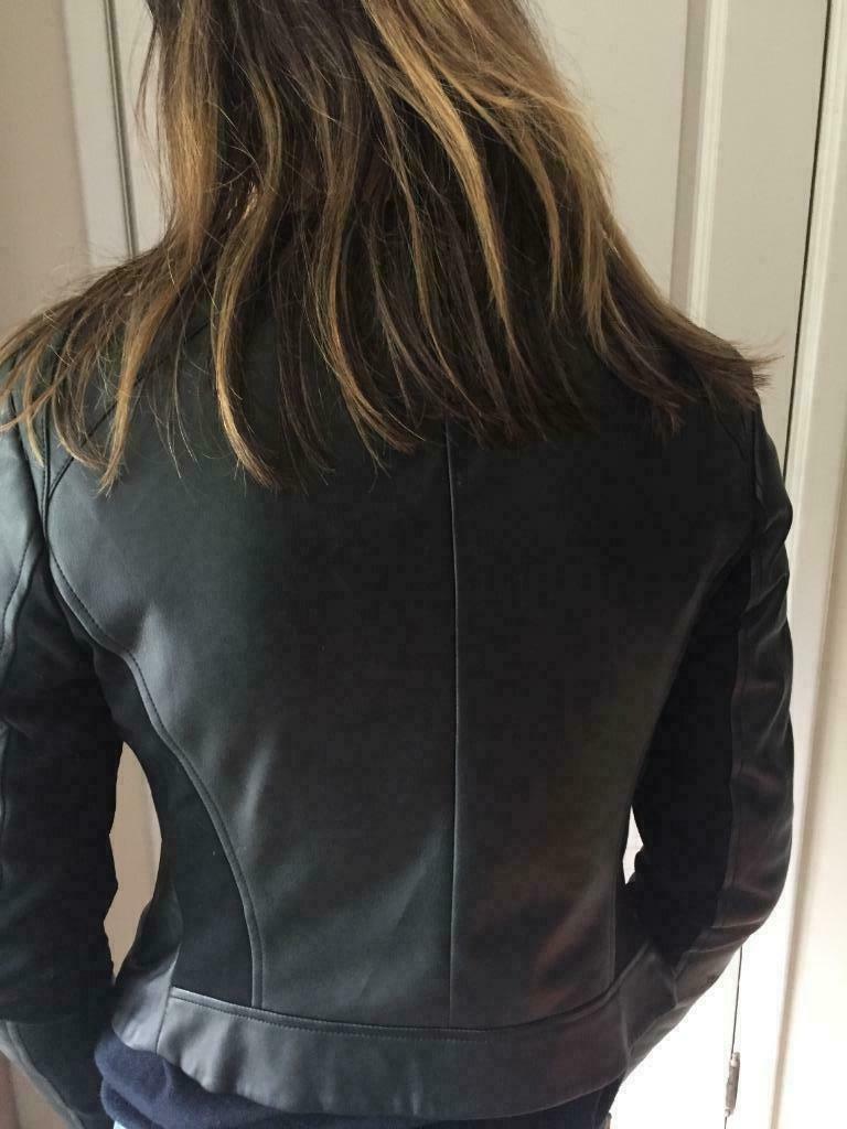 lederen jasje zara ( fake leather ), Zara, Enlèvement, Taille 34 (XS) ou plus petite, Manteau