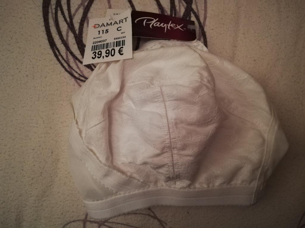 BH MAAT 115C Wit (NIEUW), PLAYTEX, Ophalen of Verzenden, Wit, BH