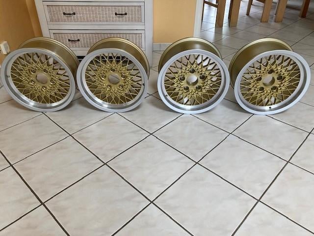Set de jantes "nid d'abeilles" pour Porsche 911 G, Autos : Pièces & Accessoires, Pneus & Jantes, Jante(s), Enlèvement ou Envoi
