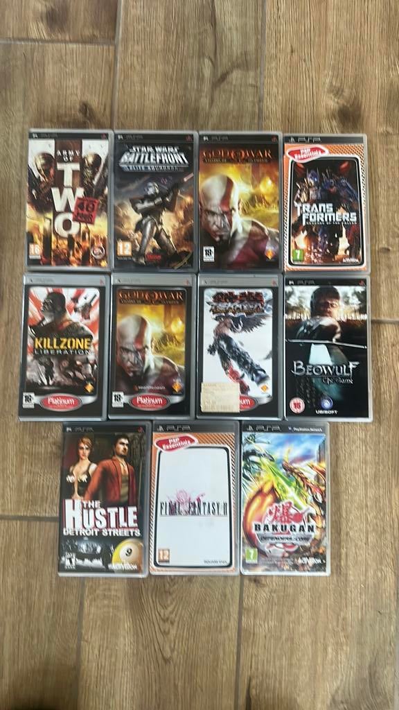 Psp games, Games en Spelcomputers, Games | Sony PlayStation Portable, Gebruikt, Ophalen of Verzenden