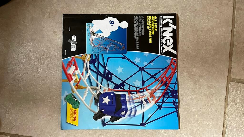 K”nex all star adventure roller coaster, Ophalen, Zo goed als nieuw
