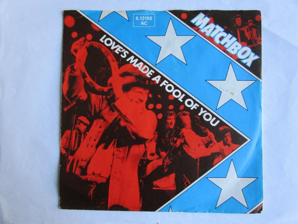 Matchbox : Love's made a fool of you. 1981, Cd's en Dvd's, Vinyl Singles, Ophalen of Verzenden, Zo goed als nieuw, Rock en Metal