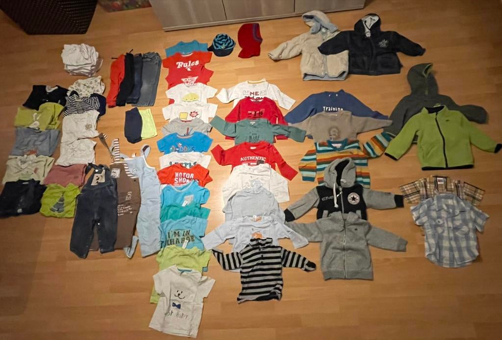 Lot 57 vêtements garçon taille 86, Enlèvement, Comme neuf