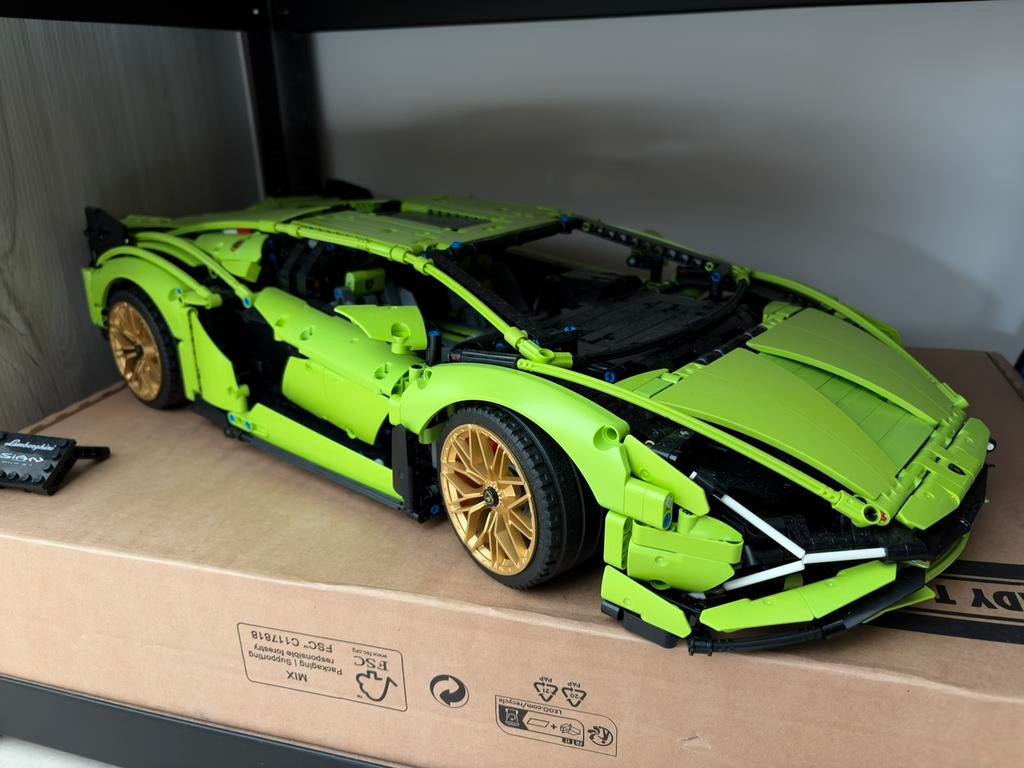 Collectie lego te koop motoren en lamborghini technic, Kinderen en Baby's, Speelgoed | Duplo en Lego, Zo goed als nieuw, Lego