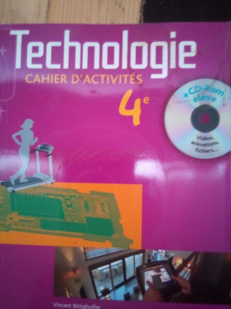 Technologie cahier d'activités 4e ISBN 9782091610023, Livres, Livres scolaires, Enlèvement