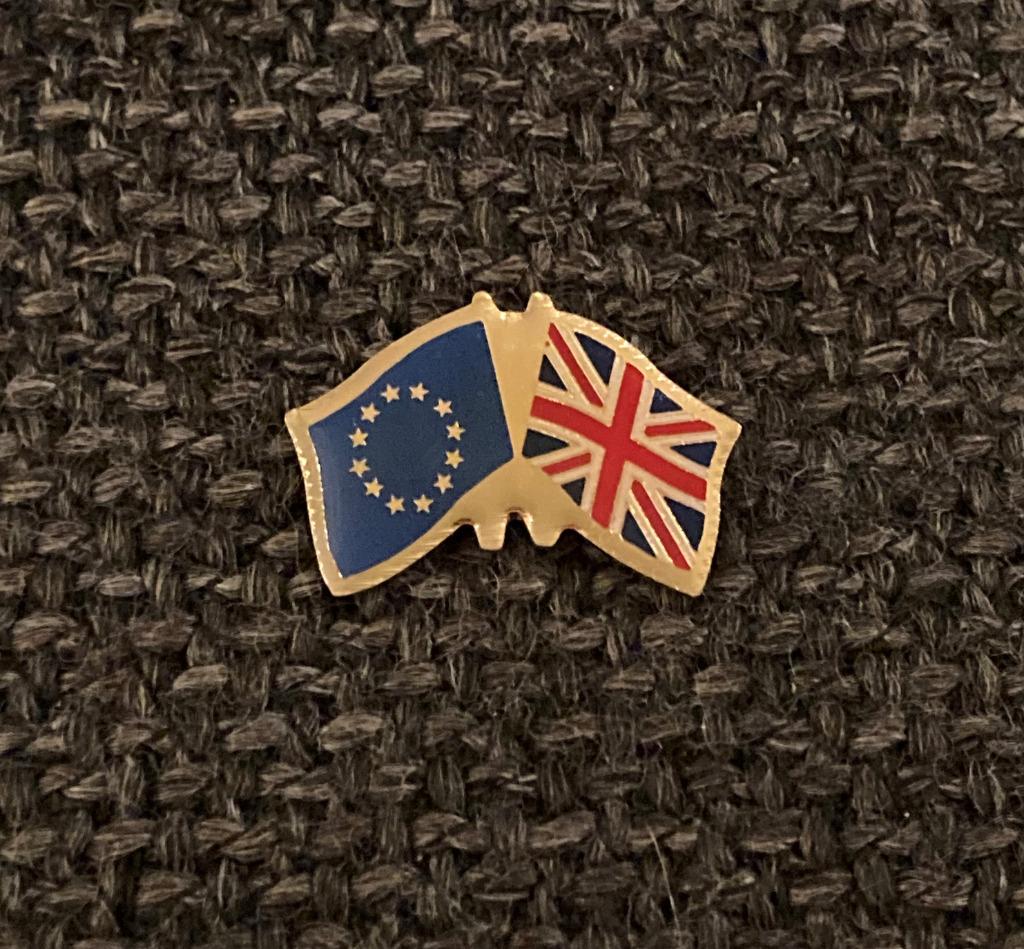 PIN - VLAG - EUROPA - ENGELAND - DRAPEAU - EUROPE - UK, Verzenden, Gebruikt, Stad of Land, Speldje of Pin