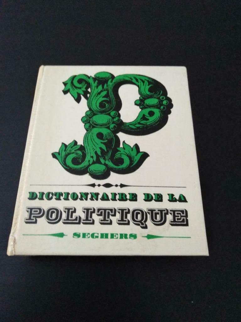 Dictionnaire de la politique, Seghers, Ophalen of Verzenden, Gelezen