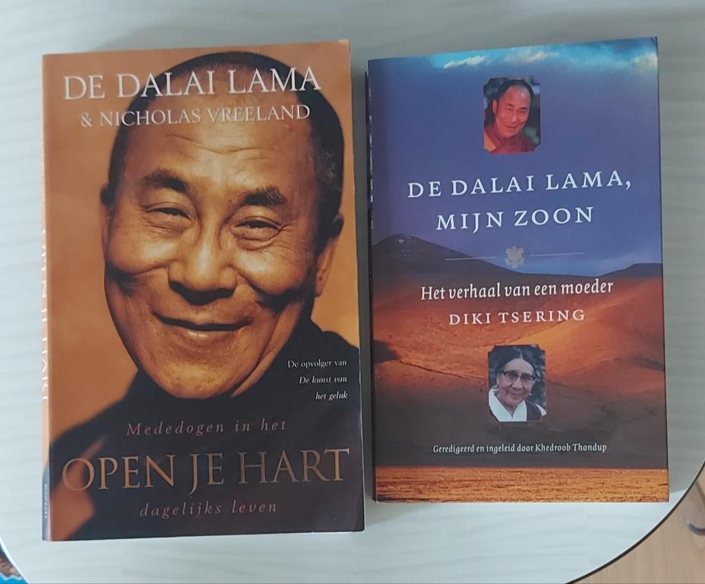 Le Dalaï Lama, 2 livres, Enlèvement ou Envoi, Utilisé