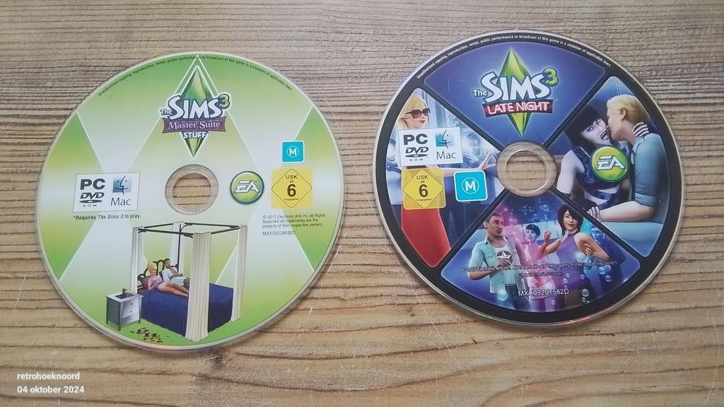 2x Sims 3 games voor PC/MAC, Verzenden, Zo goed als nieuw