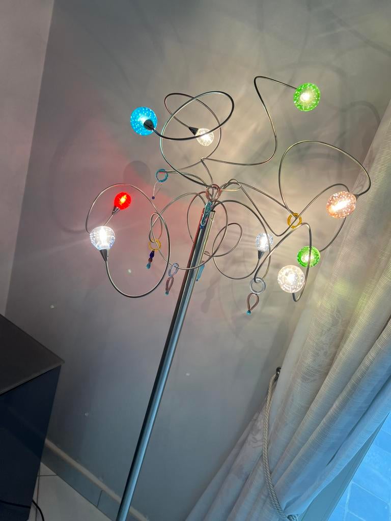Luminaire sur pied contemporain comme neuf, Maison & Meubles, Enlèvement, Comme neuf