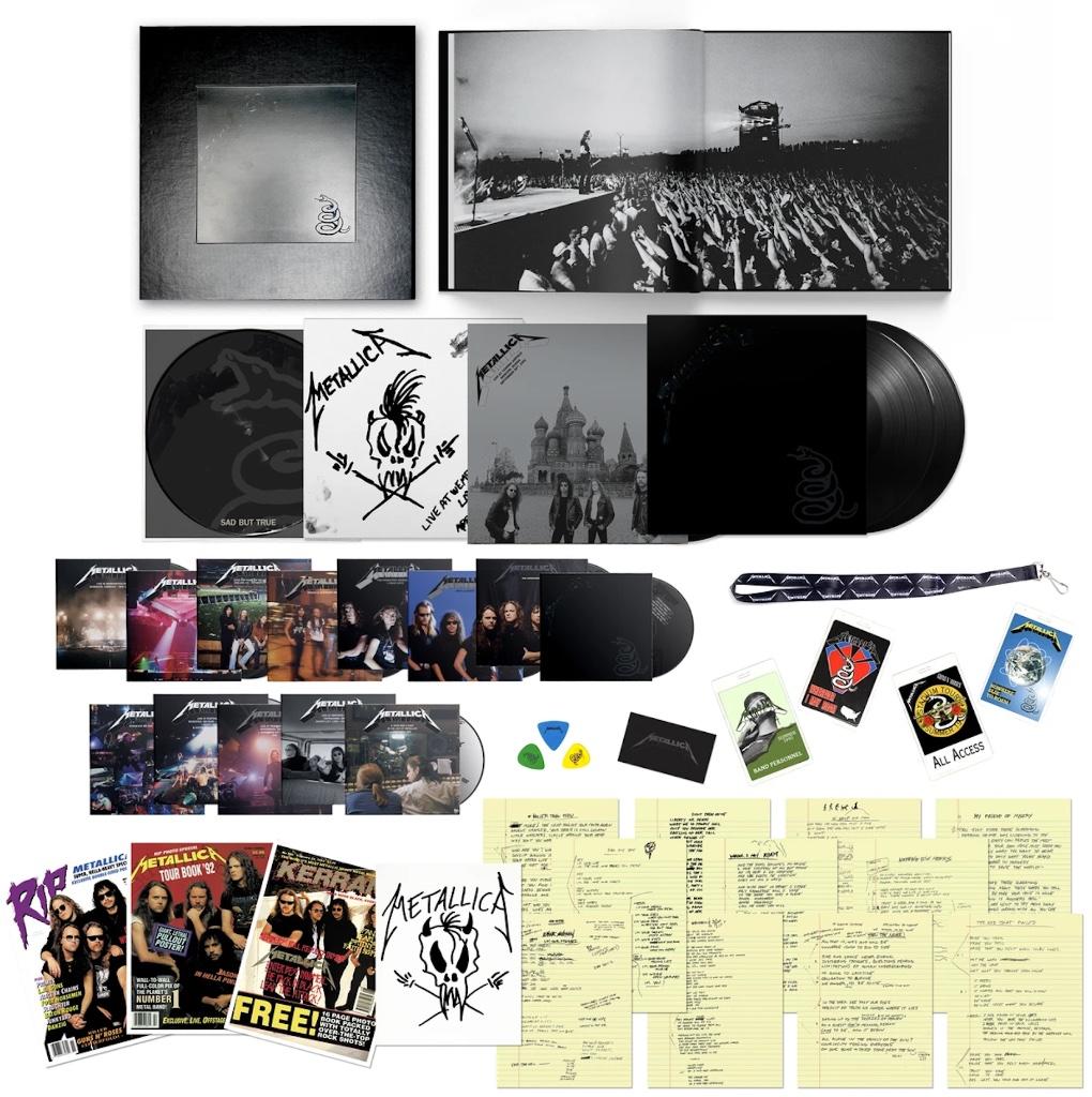 Vinyl 6LP + 14Cd + 6Dvd Box Set Metallica Black Album NIEUW, Cd's en Dvd's, Ophalen of Verzenden, Nieuw in verpakking, Overige formaten