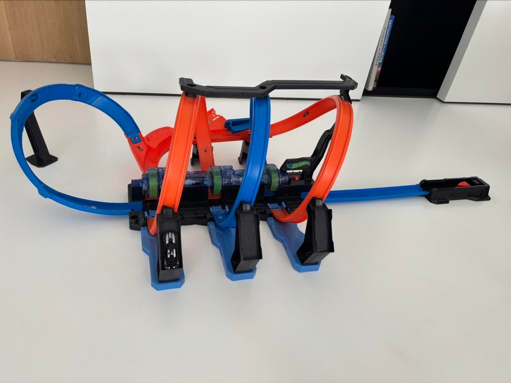 Hot wheels kurkentrekker crash circuit, Enlèvement, Comme neuf, Hot Wheels