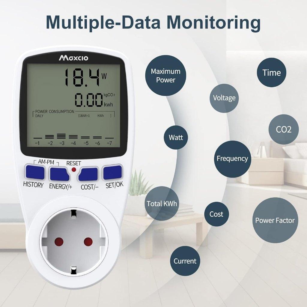 Prises Compteur d'Énergie, Doe-het-zelf en Bouw, Elektriciteit en Kabels, Nieuw, Overige typen, Ophalen of Verzenden