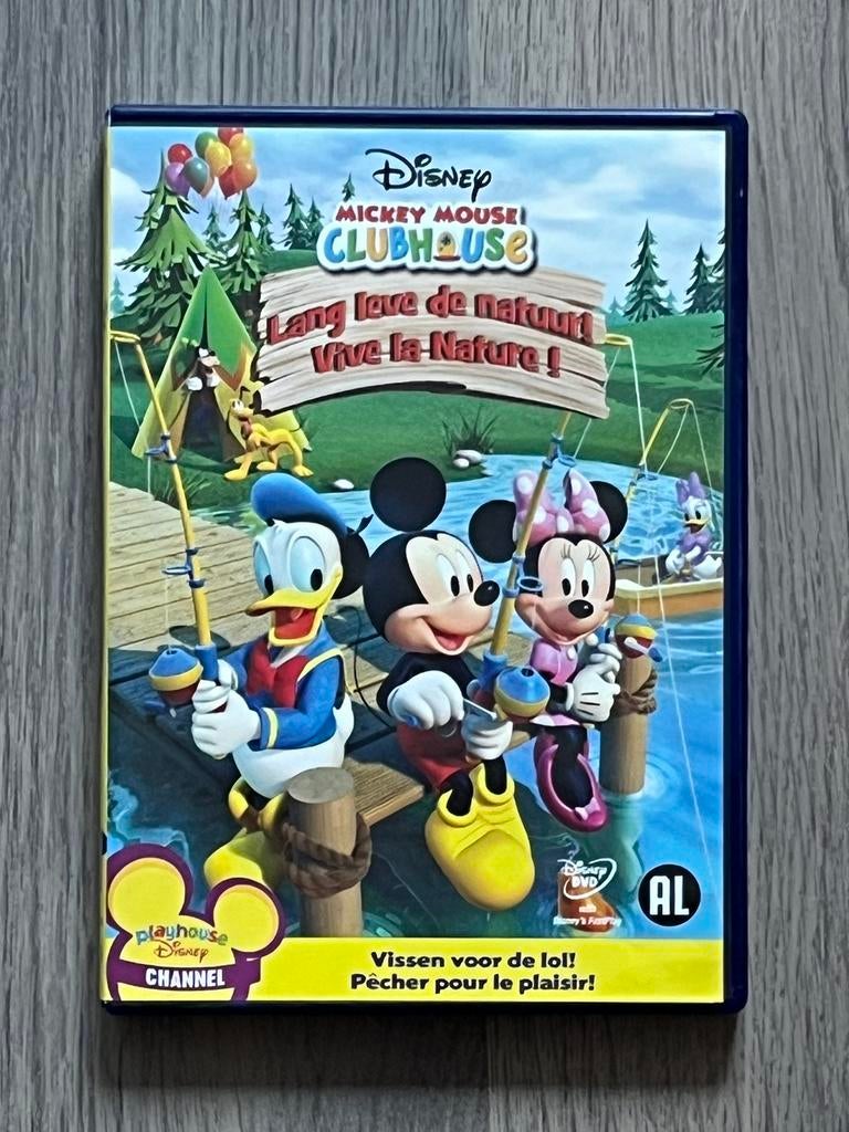 DVD - Mickey Mouse - Lang leve de natuur!, Cd's en Dvd's, Ophalen of Verzenden, Zo goed als nieuw