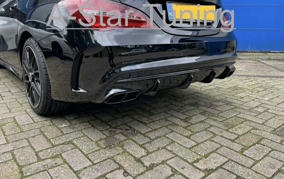 PARE-CHOCS ARRIÈRE + DIFFUSEUR POUR MERCEDES W117 CLA 45 AMG, Neuf, Mercedes-Benz, Arrière, Enlèvement ou Envoi