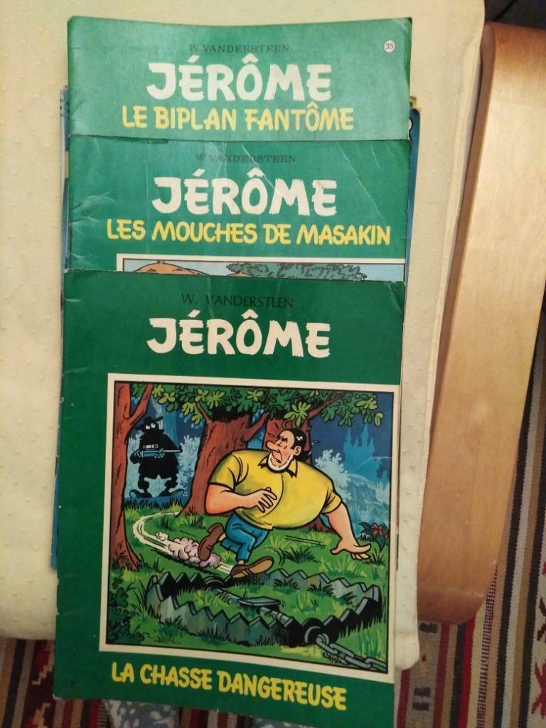 JÉRÔME, Plusieurs BD, Enlèvement, Utilisé, Willy Vandersteen