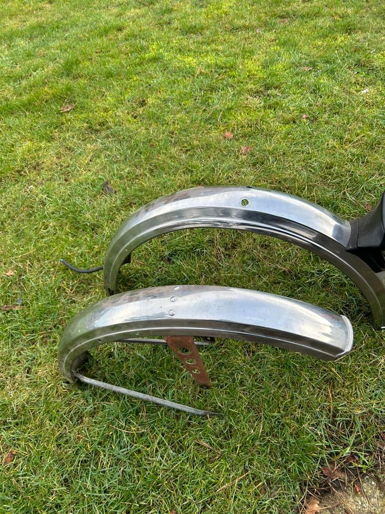 Set chrome spatborden honda camino, Ophalen, Zo goed als nieuw