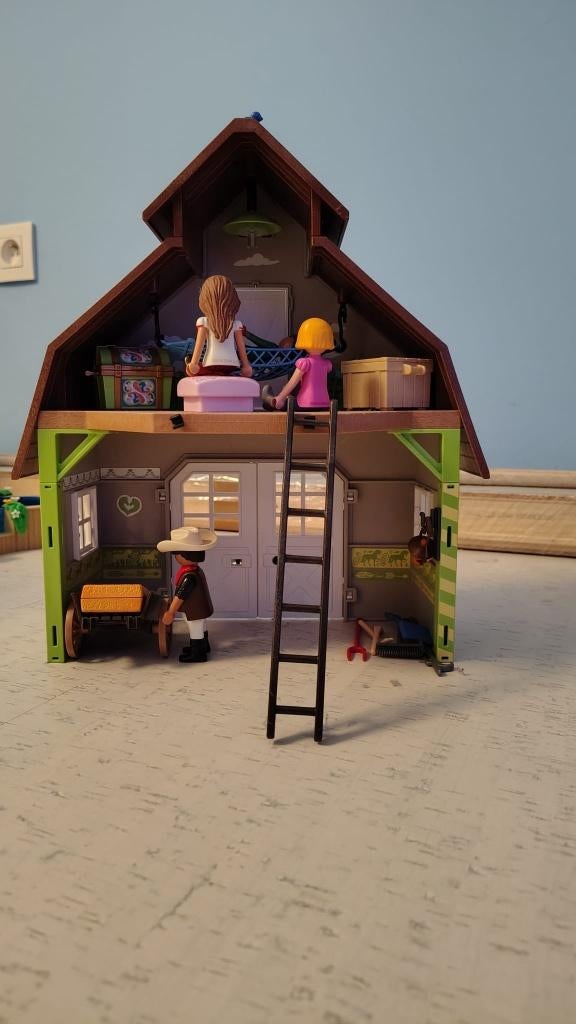 Playmobil Spirit boerderij, Ophalen, Gebruikt, Complete set