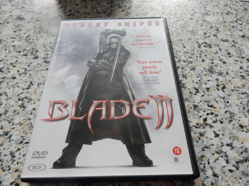 nr.1503- Dvd: blade II - actie, À partir de 16 ans, Enlèvement ou Envoi, Action
