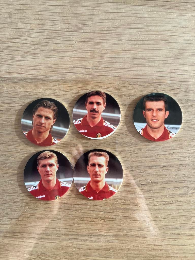 Skippies Rode Duivels Club Brugge spelers, Verzamelen, Flippo's, Ophalen, Losse flippo's