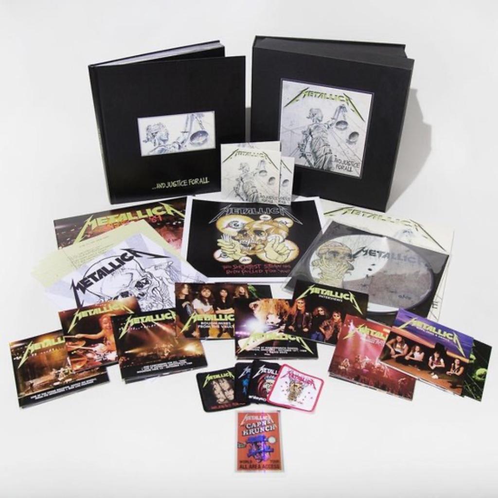 11Cd+4Dvd+Vinyl 6LP Metallica And Justice For All BoxSet NEW, Enlèvement ou Envoi, Neuf, dans son emballage, Album
