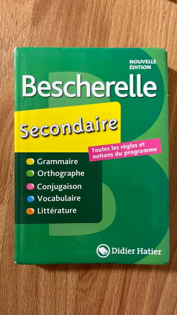 Bescherelle secondaire parfait état, Zo goed als nieuw, ASO