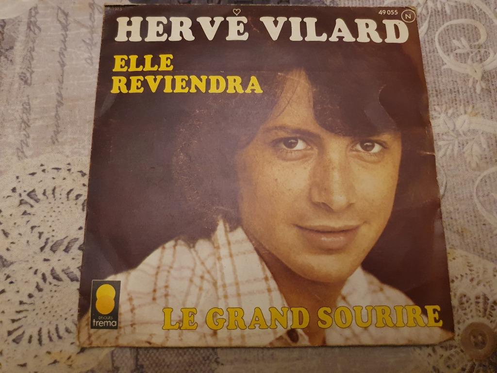 disque vinyl 45 tours Hervé Vilard Elle Reviendra, Enlèvement ou Envoi, Comme neuf