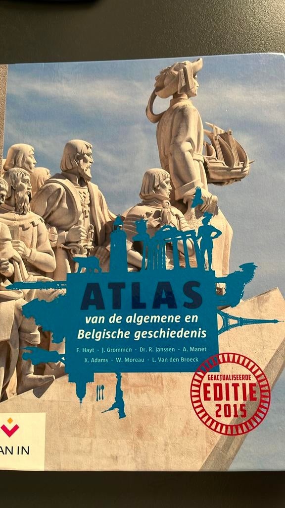 Geschiedenis atlas, Ophalen, Zo goed als nieuw, Nederlands