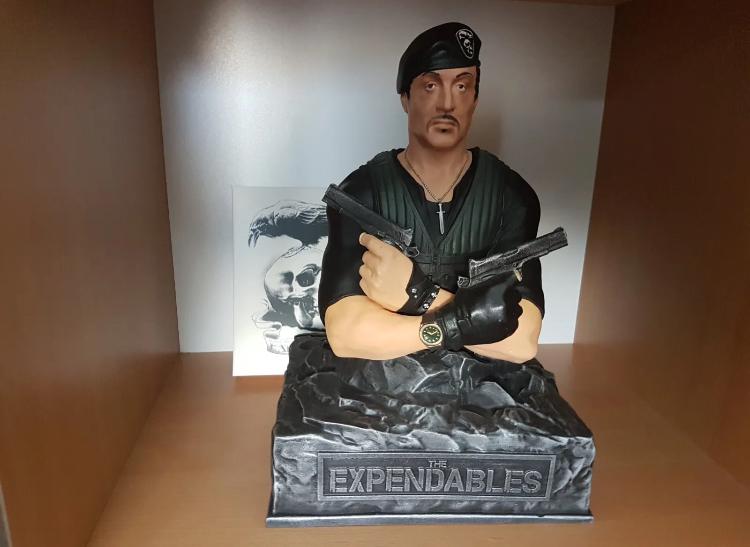 Buste the expandables / Sylvester Stallone + trilogy blu-ray, Verzamelen, Film en Tv, Ophalen of Verzenden