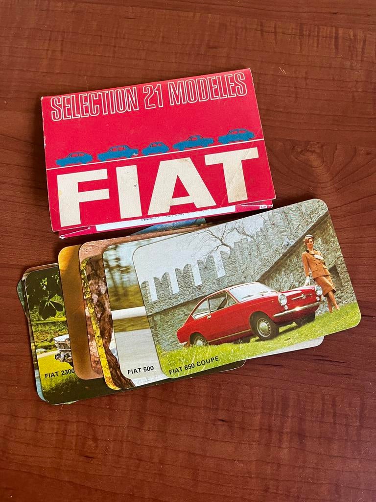 Fiat-autoadvertentie, Boeken, Auto's | Boeken, Zo goed als nieuw, Ophalen of Verzenden