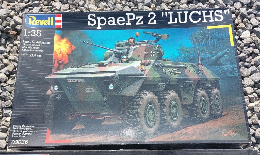 Revell #03036 SpaePz 2 LUCHS - modélisme, Neuf, Tank, Enlèvement ou Envoi, Revell