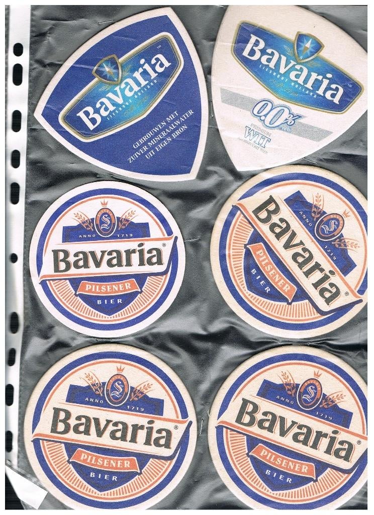 COLLECTION DE DESSOUS DE VERRE À BIÈRE BAVARIA, PARTIE 3, Collections, Marques de bière, Envoi, Neuf, Sous-bock, Bavaria