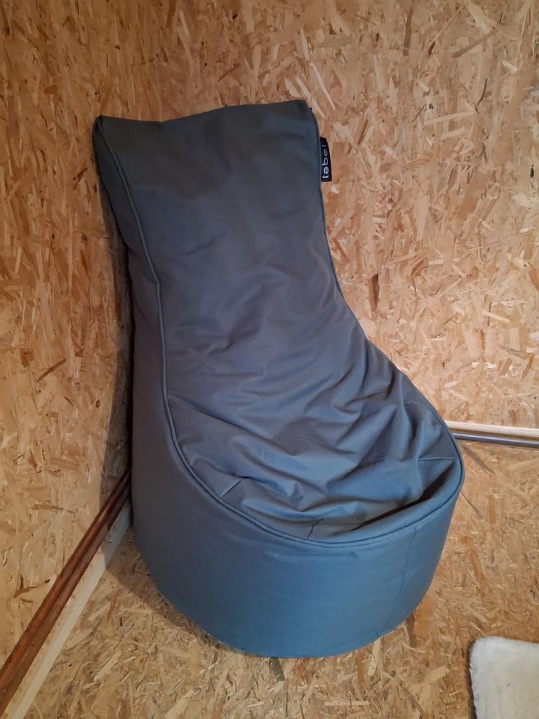 LEBEL chaise lounge neuve, Maison & Meubles, Sièges-poires, Bleu, Enlèvement