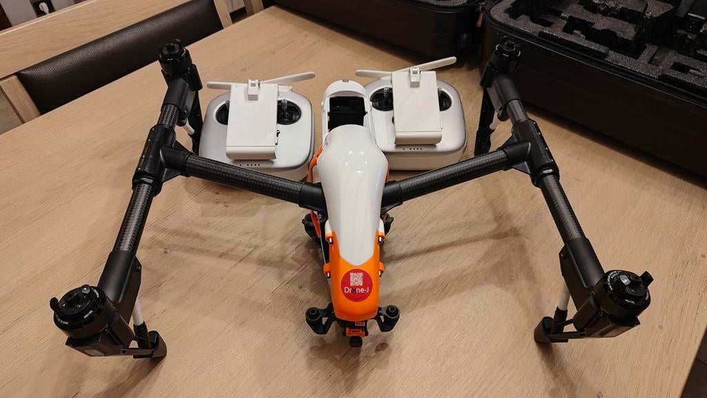 DJI Inspire 1v2 pro hele set zie fotos, TV, Hi-fi & Vidéo, Drones, Comme neuf, Drone professionnel, Qualité supérieure, DJI, Maintien d'altitude