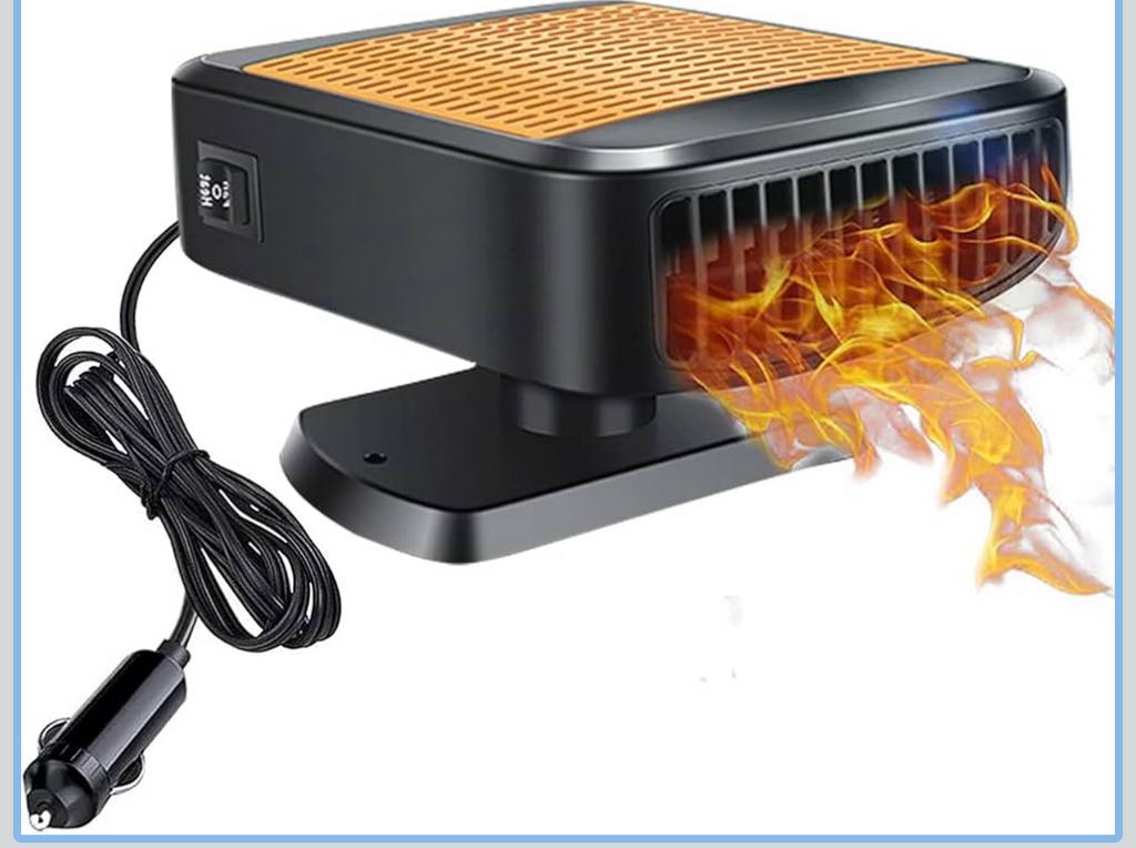 Radiateur 200w avec prise allume cigare voiture, Enlèvement ou Envoi, Comme neuf